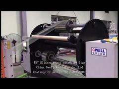 Linha de extrusão de folhas de embalagem para termoformagem de PET, xícara de chá e caixa de transporte