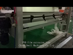 Linha de extrusão de filme PVB, Máquina de produção de filme médio de vidro PVB