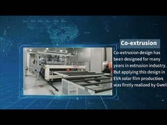 Linha de extrusão de filme fundido EVA para encapsulamento de painéis solares