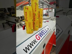 Linha de extrusão de película de fundição de aglutinação de PVC