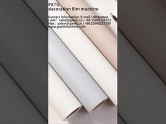 GWELL extrusão de película decorativa PETG de espessura 0,15 mm