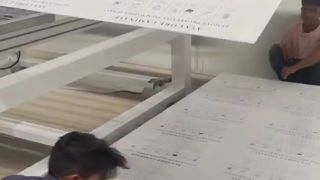 Local de produção de folhas de decoração GAG indiana de espessura de 1 mm