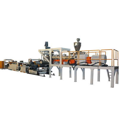 comprar Linha de extrusão de filme fundido de TPU de plástico composto de parafuso único 500 kg/h online manufacture