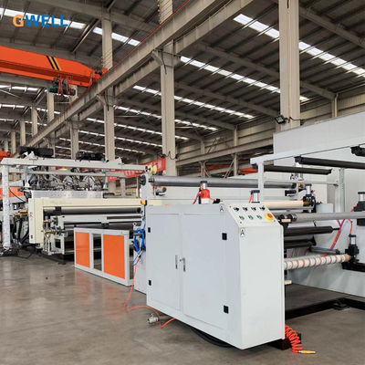comprar 1250mm EVA Cast Film Extrusion Line larga para a capsulagem do painel solar online manufacture