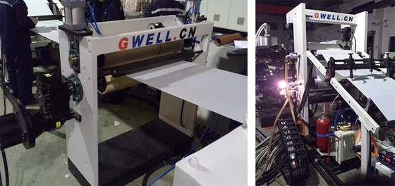 comprar 800 - 1500 mm Largura PETG folha linha de extrusão máquina de fazer painel de porta online manufacture