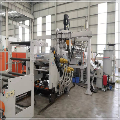 comprar Máquina de extrusão de folhas de plástico de PLA Produção de folhas de bolhas de PLA Extrusora de parafuso duplo online manufacture