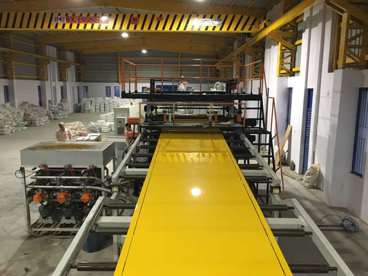comprar O PVC vitrificou a linha ondulada 400kg h da extrusão da placa da telha de telhado online manufacture