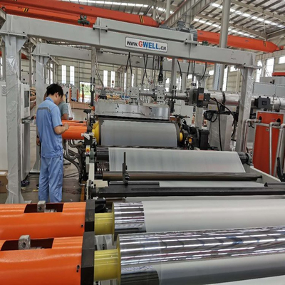 comprar GWELL Brand PP HDPE ABS Thick Board Extrusion Line for Advertising and Print Boards 1000-2000mm Width 3-50mm Thickness Heat Resistant up to 100 Degrees online manufacture