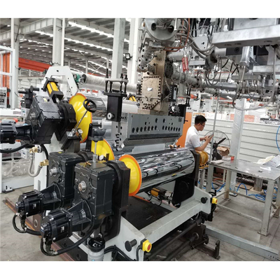 comprar Linha de produção de folhas de PVC de PP PE PS ABS máquina GWELL 1000 kg/h online manufacture