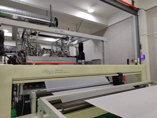comprar Linha de produção de filmes solares EVA/POE de alta capacidade tipo 180+180 online manufacture