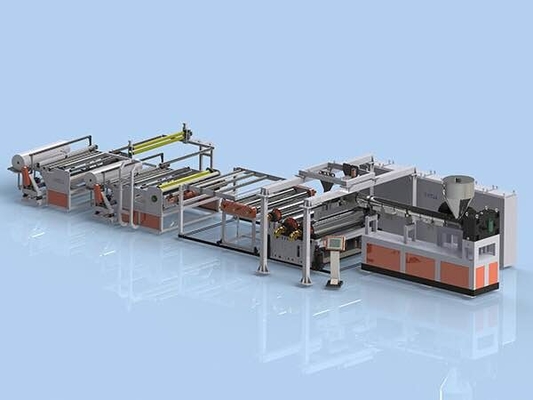 comprar Linha de extrusão de filme solar EVA / POE para encapsulamento de painéis solares online manufacture