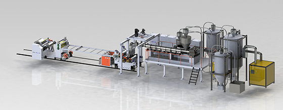 comprar Linha de produção descartável da folha do ANIMAL DE ESTIMAÇÃO do copo da água para o uso de Thermoforming online manufacture