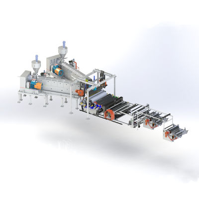 comprar Vidro de segurança do automóvel de EVA Cast Film Extrusion Line EVA Film Making Machine 2200mm online manufacture