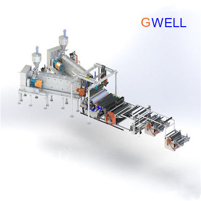 comprar O ponto de entrada moldou a máquina do filme do ponto de entrada da extrusão da capsulagem do picovolt da máquina da extrusão do filme online manufacture