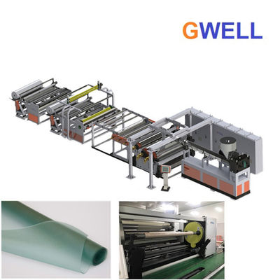 comprar EVA Extrusion Building Glass Intermediate moldou a linha 600KG H da extrusão do filme online manufacture