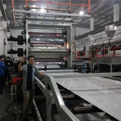 comprar telha ASA Pvc Board Production Line da resina sintética de 3 camadas online manufacture