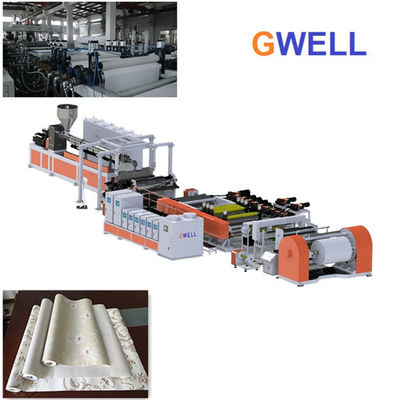 comprar Máquina da fatura de papel da pedra três da pedra do papel do molde de estiramento do filme camadas da linha da extrusão online manufacture
