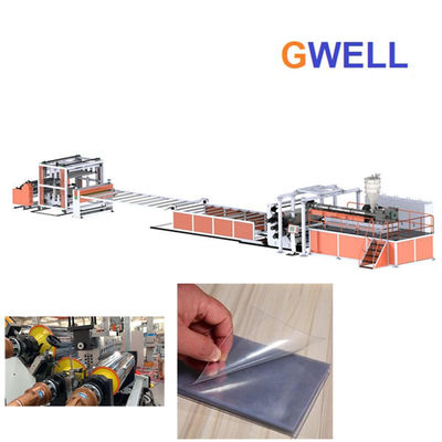 comprar equipamento duro transparente da máquina da extrusão da folha do Pvc do filme de 1800mm online manufacture