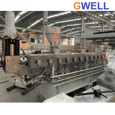 comprar folha gêmea paralela do ANIMAL DE ESTIMAÇÃO da máquina da extrusora de parafuso de 95mm que faz facilidades auxiliares online manufacture
