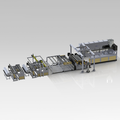 comprar Linha de produção de filme de embalagem fotovoltaica solar EVA / POE online manufacture